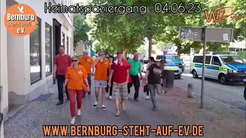 Heimatspaziergang 04.06.2023 Bernburg steht auf!© e.V.