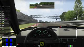 Assetto Corsa testing Ferrari F40 around Nurburgring Nordschleife Tourist