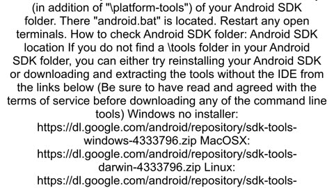 cordova requirements android target not installed cmd Command failed with exit code 1 Error output