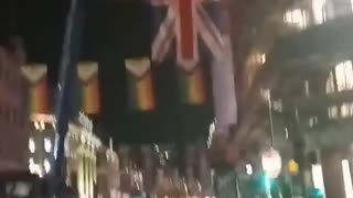 SHOCKING: British Flag Thrown To The Ground In Disrespect To Make Room For Pride Flags