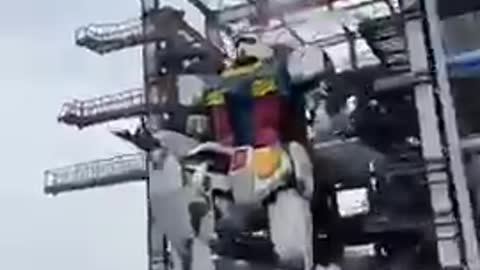 Japan creates life size Gundam as part of their new Tourism Plan