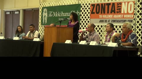 Kauai County Council Candidates Forum Night 1 :on Feminism, Transgender support, abortion, and more.