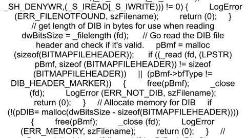 How to read raster with libbmp