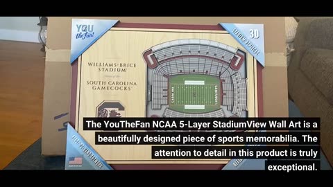 Buyer Comments: Sponsored Ad - YouTheFan NCAA 5-Layer StadiumView Wall Art