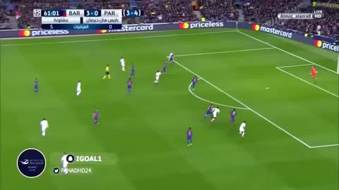 FC Barcelona 6 : 1 PSG - Goles