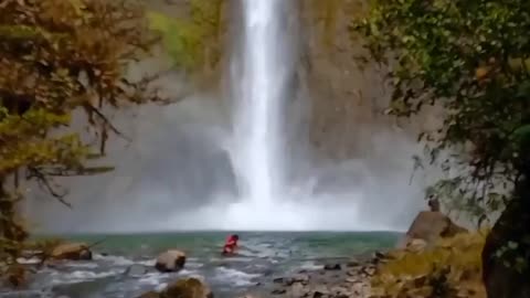 Akimi Falls: Nature's Own Waterfall in the Southern Highlands Province of Papua New Guinea