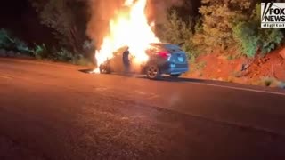 Man Saves Toddlers From Burning Vehicle In POWERFUL Moment