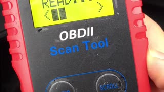 OBD2 Scanner stuck on "read"