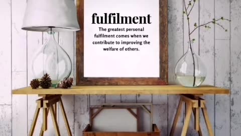Daily Motivation - The greatest personal fulfilment comes when...