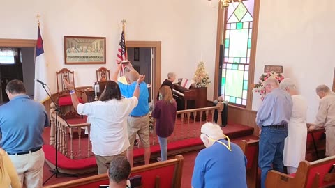 Vernon Chapel Sunday Communion Service (Rom. 6:14) led by Brenda Lewis 7/7/2024
