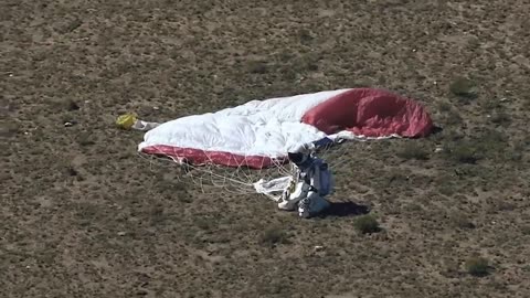 Jumping from space and make world record