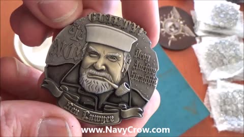 US Navy Sea Lawyer Parody Flip Veteran Collectible Challenge Coin