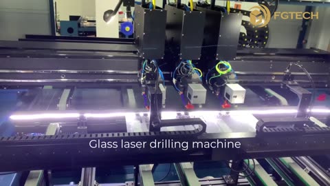 Glass laser drilling machine