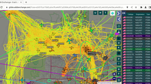 Chemtrails and Bird Mafias over Phoenix Az - Feb 16th 2024