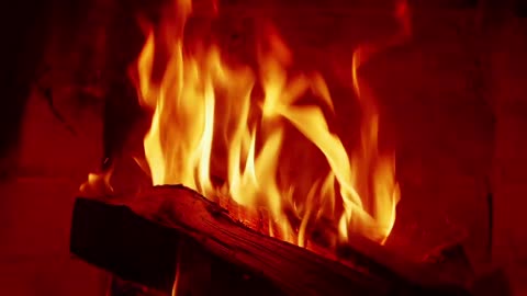 Relaxing Fireplace Sounds - Burning BONFIRE & CRACKLING FIRE SOUNDS