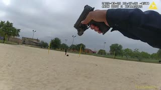 Bodycam shows SAPD shooting at an armed man in Arnold Park who was firing his gun
