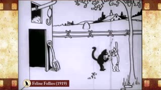 Feline Follies (1919) 🐱 Cat Movies 🎥🐈