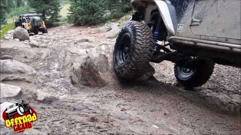 Offroad exciting moments