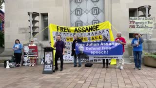 Spike Cohen EXPLODES on the Corporate Media During Assange Demonstration in Washington, D.C.