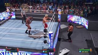 WWE 2K23: Roman Reigns VS Randy Orton VS Cody Rhodes - Highlights