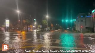 St. Petersburg, Florida, Experiences 3 to 4 feet of Flooding on Streets from Idalia