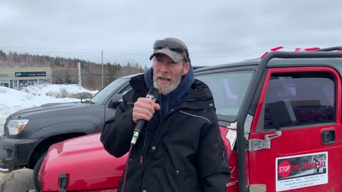 Freedom For Nova Scotia Slow Roll Convoy