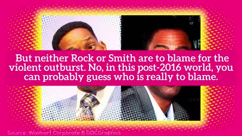 Did You Know That Will Smith Smacking Chris Rock At The Oscars Is All Trump’s Fault?