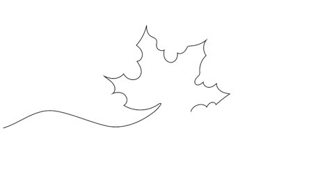 How to draw autumn leaf very easy | how to draw a beautiful leaf fall