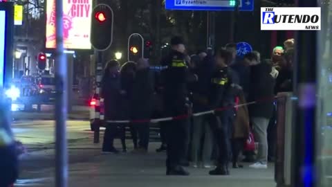 Ambulances outside of Amsterdam Apple store following hostage situation | The Rutendo