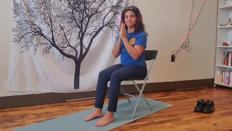 20 Minute Chair Yoga All Levels