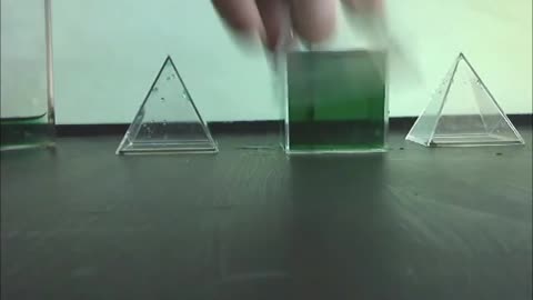 Volume of Three Square Pyramids Fitting into a Cube