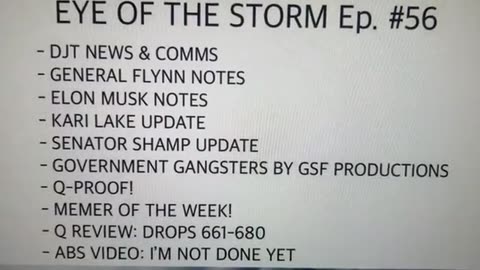 Brian Cates - Political Columnist & Pundit reposted True Stormy Joe Eye of the Storm tonight