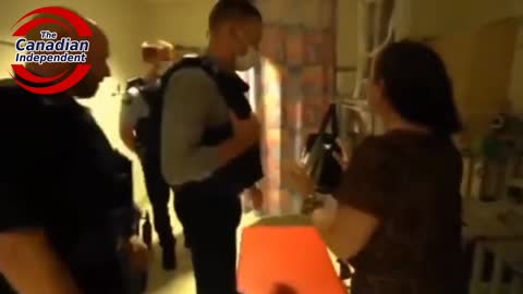 Disturbing video shows the moment police officers and the government apprehend New Zealand baby Will