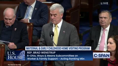 Wenstrup Leads Floor Debate on Jackie Walorski Maternal and Child Home Visiting Reauthorization Act