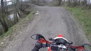 CRF 250L Gravel Ride