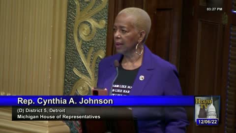 Rep. Cynthia Johnson (D) farewell - Dec. 2022