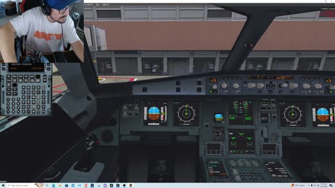 KCLT TO KBRL In Airbus FSLABS A320
