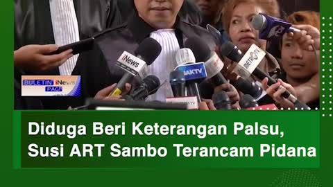 Diduga Beri Keterangan Palsu, Susi ART Sambo Terancam Pidana