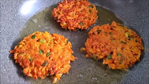 How To Make Carrot Fritters / Maruyang Carrots Healthy Recipe