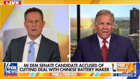 Michigan Dem Senate candidate accused of cutting deal with Chinese battery maker