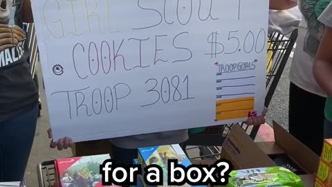 $10,000 Girl Scout Cookies