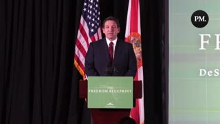 DeSantis HAMMERS The Woke Left For Trying To Indoctrinate The Kids