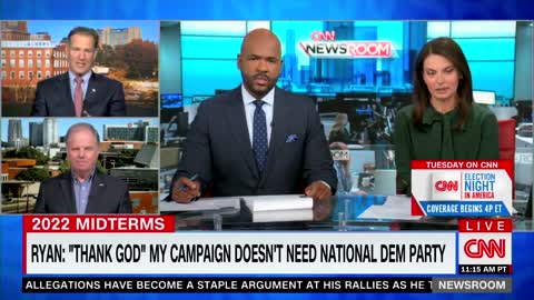 CNN guest and host have a little debate about recession
