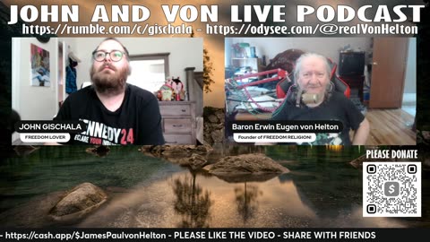 JOHN AND VON LIVE S02EP94 GET VON BACK