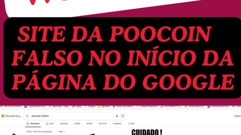 SITE FALSO DA POOCOIN