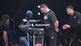 AI Robot Slap contest