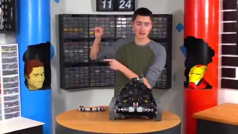 I Turned the LEGO Batmobile into a TANK!--Brick Science