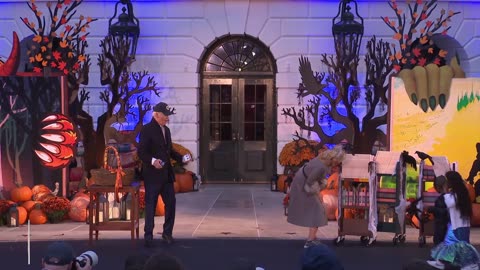 LIVE: President Biden, First Lady Hosting Halloween at the White House...