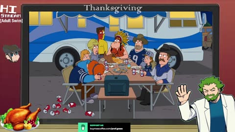Thanksgiving Hi Stream: Cartoon Smörgsbord