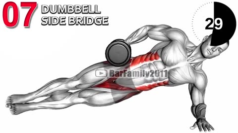 Dumbbell Exercises for Abs